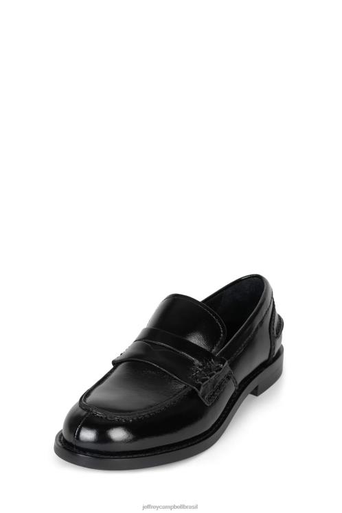 Jeffrey Campbell mulheres B0VBD1784 preto mocassim e oxford colega