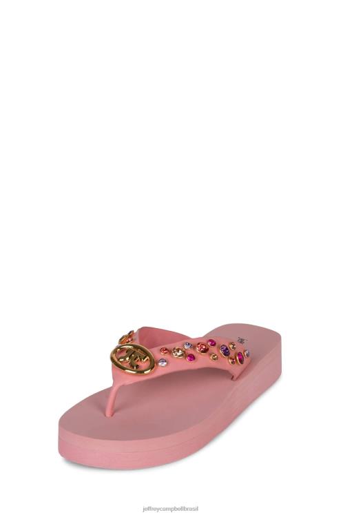 Jeffrey Campbell mulheres B0VBD164 rosa multi sandálias icônicos