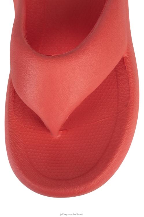 Jeffrey Campbell mulheres B0VBD171 vermelho sandálias chillaxin