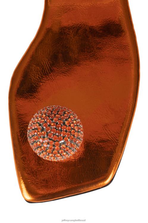 Jeffrey Campbell mulheres B0VBD1746 laranja claro sandálias refinado