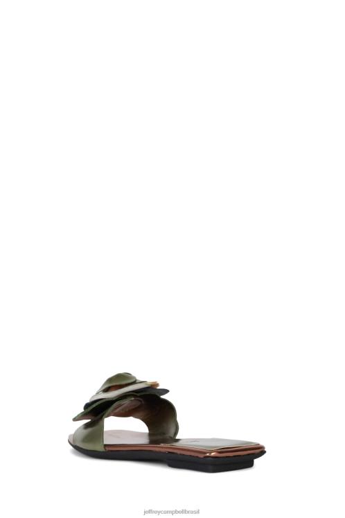 Jeffrey Campbell mulheres B0VBD1751 bronze verde multi sandálias ramalhete