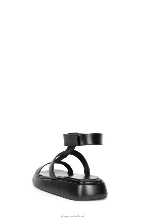 Jeffrey Campbell mulheres B0VBD1753 preto sandálias bolo