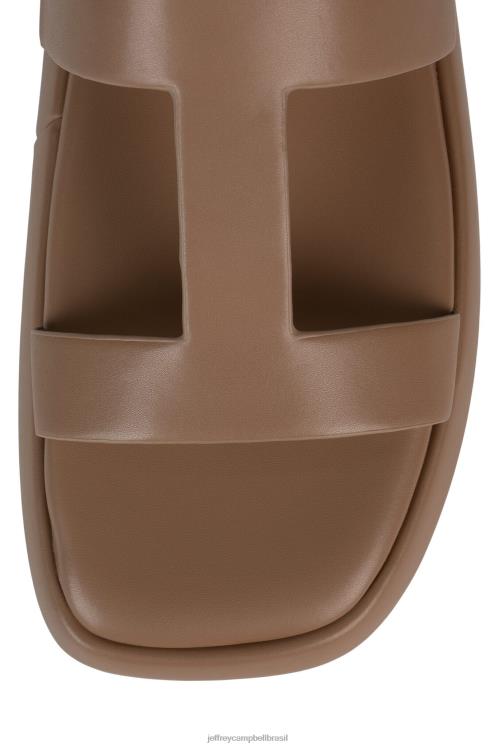 Jeffrey Campbell mulheres B0VBD1754 escuro natural sandálias bolo