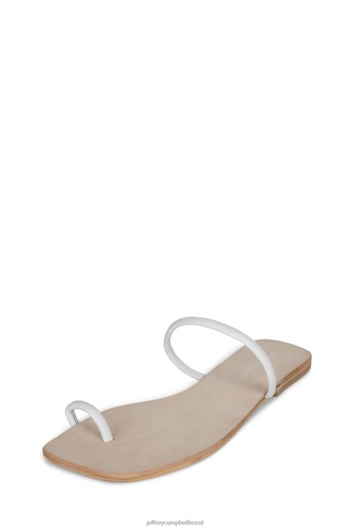 Jeffrey Campbell mulheres B0VBD1756 branco sandálias darbey-2