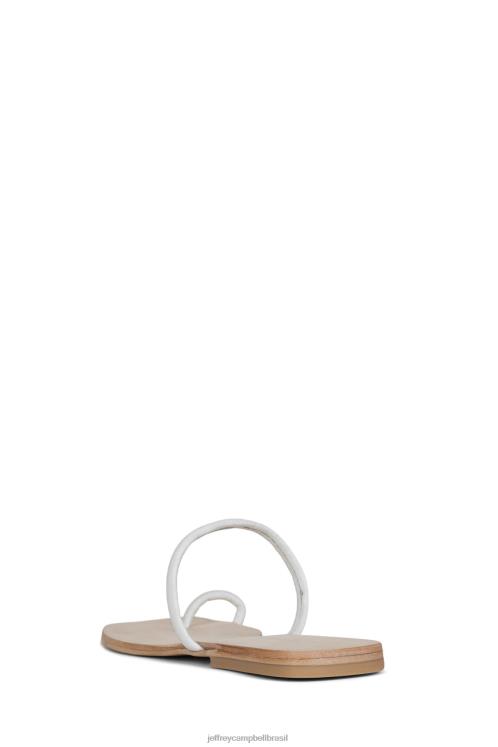 Jeffrey Campbell mulheres B0VBD1756 branco sandálias darbey-2