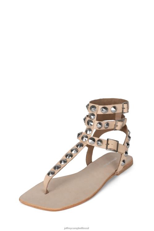 Jeffrey Campbell mulheres B0VBD1757 prata natural sandálias emeline-s
