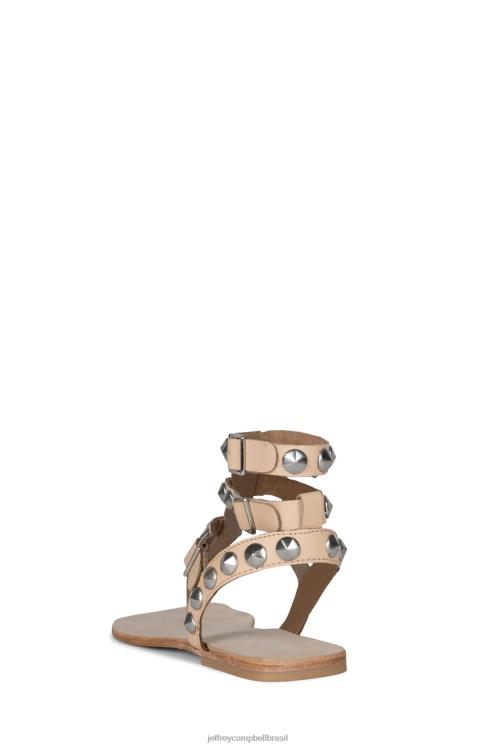 Jeffrey Campbell mulheres B0VBD1757 prata natural sandálias emeline-s