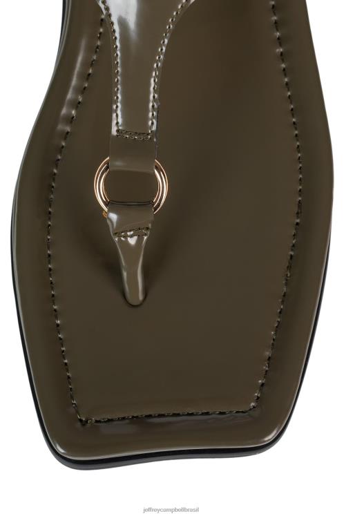 Jeffrey Campbell mulheres B0VBD229 caixa preta sandálias acácio