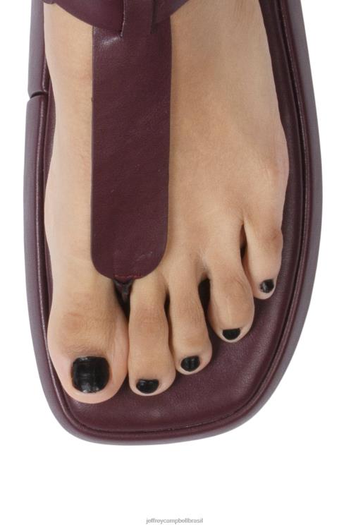 Jeffrey Campbell mulheres B0VBD238 vinho sandálias amozonia