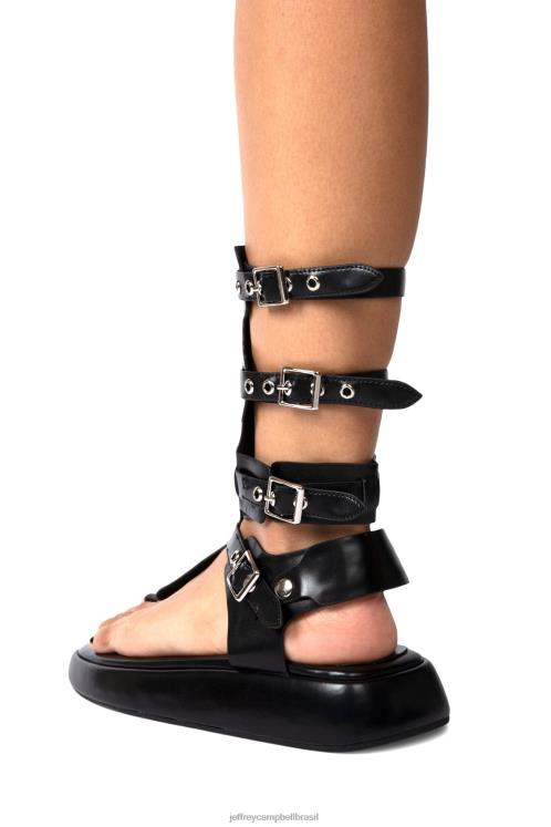 Jeffrey Campbell mulheres B0VBD239 preto sandálias amozonia