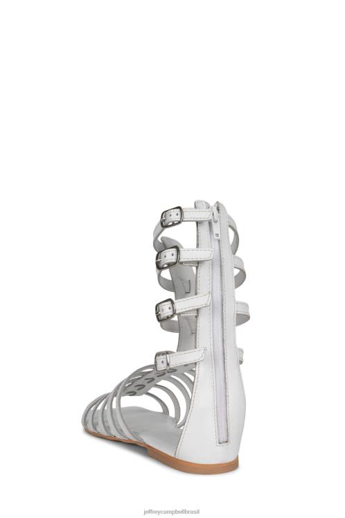 Jeffrey Campbell mulheres B0VBD240 branco sandálias top-2