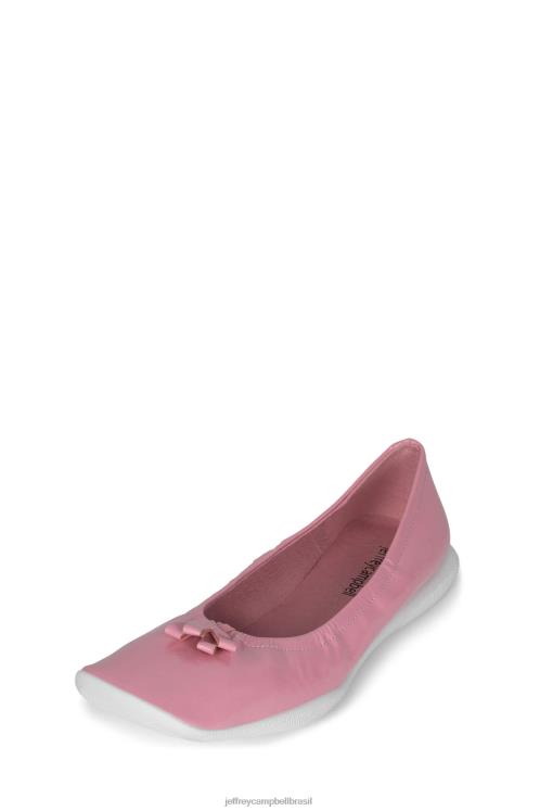 Jeffrey Campbell mulheres B0VBD187 patente de rugas rosa Sapatilhas de ballet bailarina