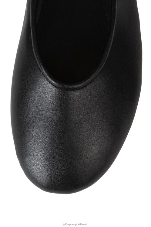 Jeffrey Campbell mulheres B0VBD56 preto Sapatilhas de ballet dançarina