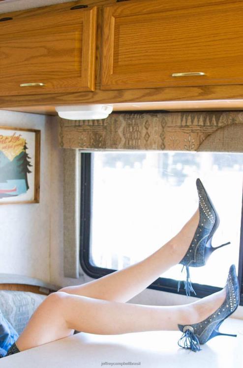 Jeffrey Campbell mulheres B0VBD269 jeans de lavagem ácida azul a reinicialização do jeans yee-haww