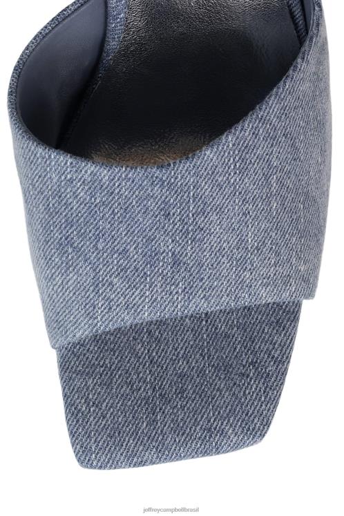 Jeffrey Campbell mulheres B0VBD275 jeans azul a reinicialização do jeans vai-glam