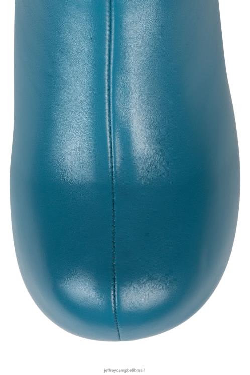 Jeffrey Campbell mulheres B0VBD13 azul bota de plataforma obstruindo