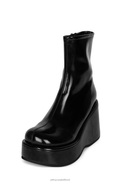 Jeffrey Campbell mulheres B0VBD259 caixa preta bota de plataforma milênio