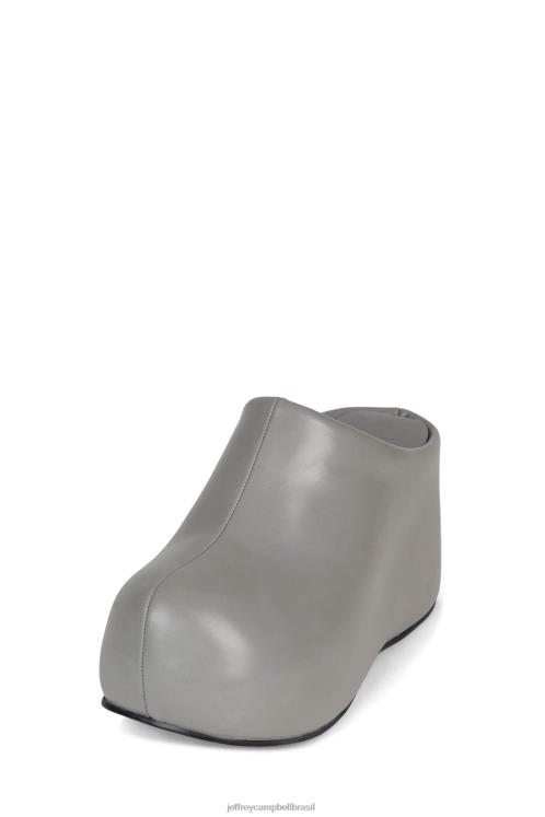 Jeffrey Campbell mulheres B0VBD81 cinza bota de plataforma obstruindo