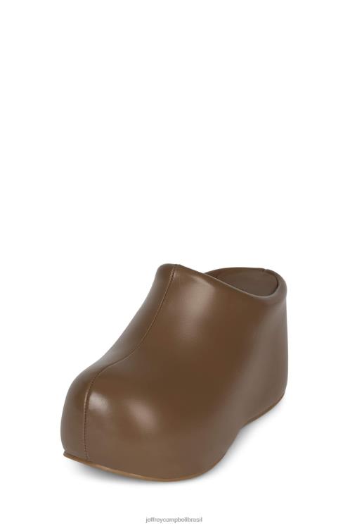 Jeffrey Campbell mulheres B0VBD84 escuro natural bota de plataforma obstruindo