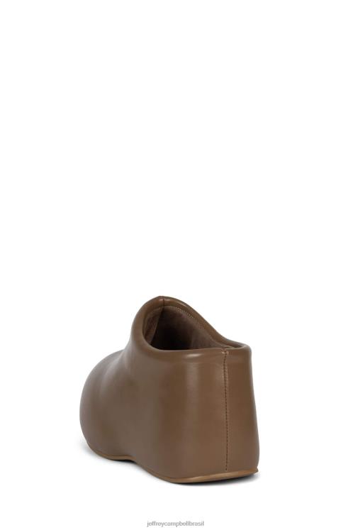 Jeffrey Campbell mulheres B0VBD84 escuro natural bota de plataforma obstruindo