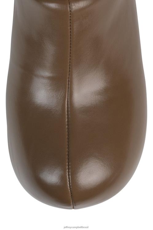 Jeffrey Campbell mulheres B0VBD84 escuro natural bota de plataforma obstruindo