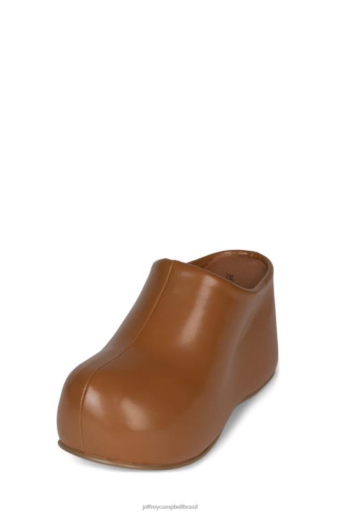 Jeffrey Campbell mulheres B0VBD9 bronzeado bota de plataforma obstruindo