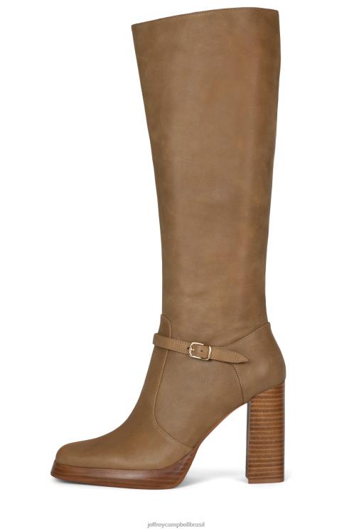 Jeffrey Campbell mulheres B0VBD681 camelo botas joelho a coxa iggie