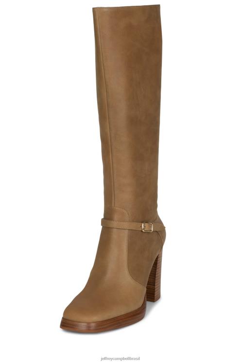 Jeffrey Campbell mulheres B0VBD681 camelo botas joelho a coxa iggie