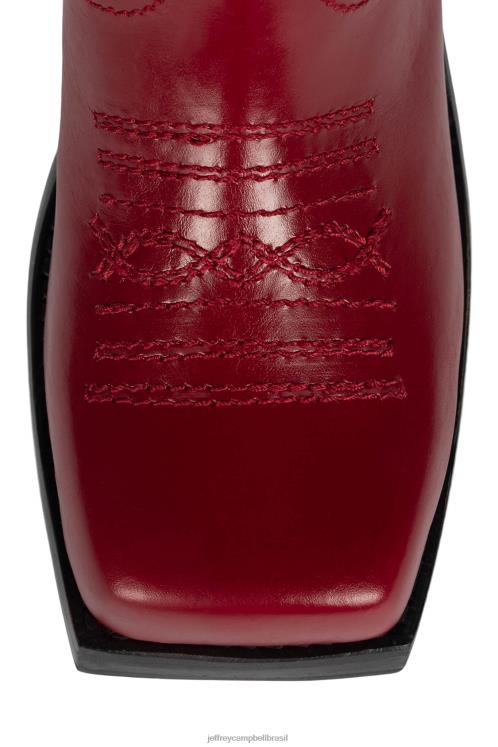 Jeffrey Campbell mulheres B0VBD694 vermelho botas joelho a coxa hokeypokey