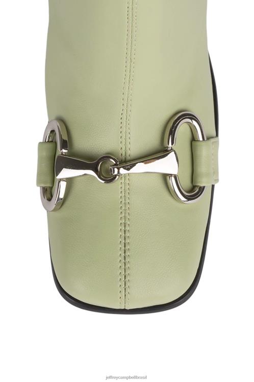 Jeffrey Campbell mulheres B0VBD722 prata menta botas joelho a coxa hotlava-bt