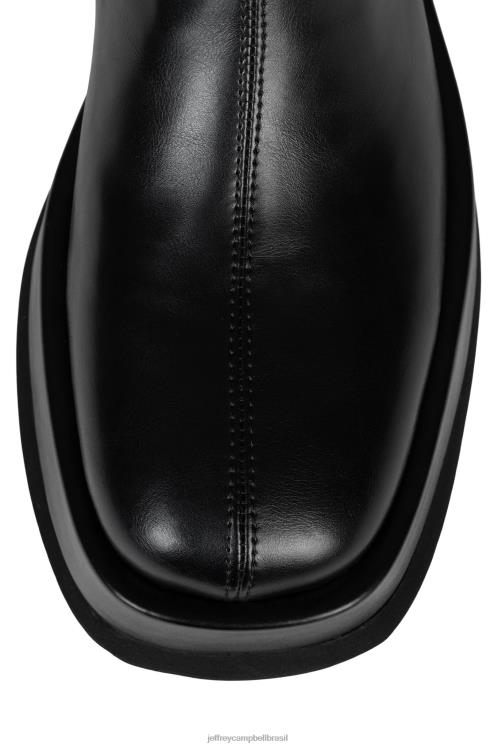 Jeffrey Campbell mulheres B0VBD751 preto botas joelho a coxa sintetizar