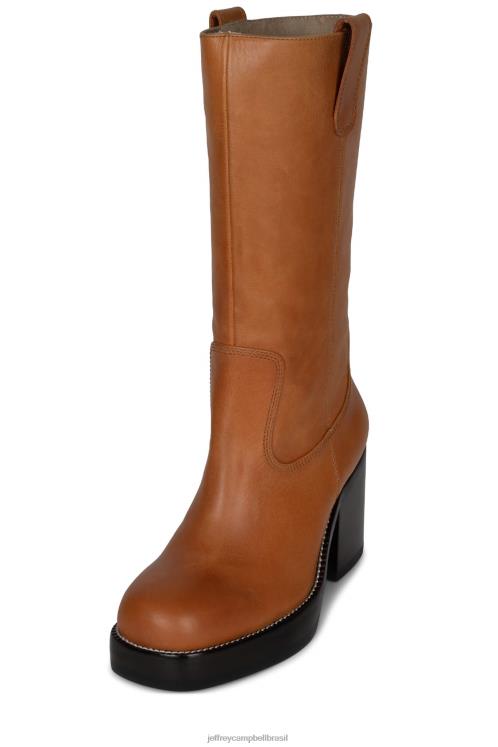 Jeffrey Campbell mulheres B0VBD755 bronzeado botas joelho a coxa movimento