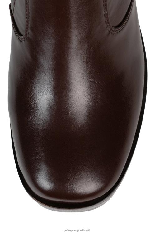 Jeffrey Campbell mulheres B0VBD761 marrom botas joelho a coxa chica