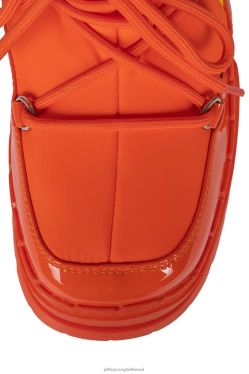 Jeffrey Campbell mulheres B0VBD787 multi laranja brilhante botas joelho a coxa esquis