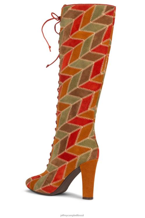 Jeffrey Campbell mulheres B0VBD822 camurça neutra multi botas joelho a coxa epoque-pw