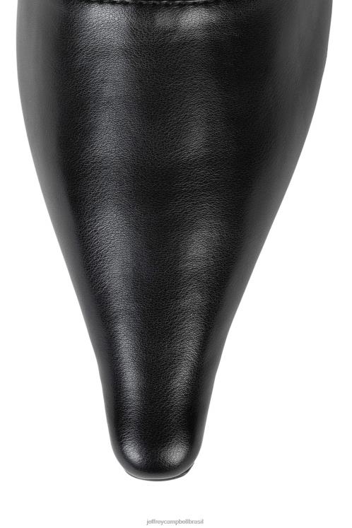 Jeffrey Campbell mulheres B0VBD845 preto botas joelho a coxa lazer