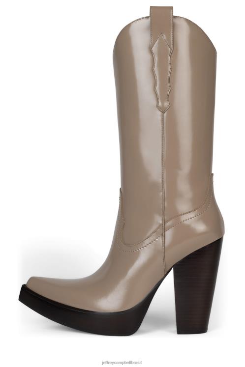 Jeffrey Campbell mulheres B0VBD855 caixa marrom botas joelho a coxa bad2dabone