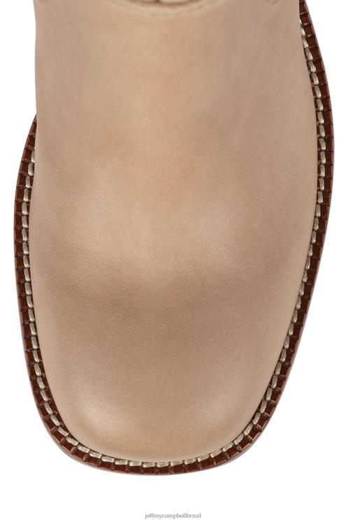Jeffrey Campbell mulheres B0VBD866 natural botas joelho a coxa abundante