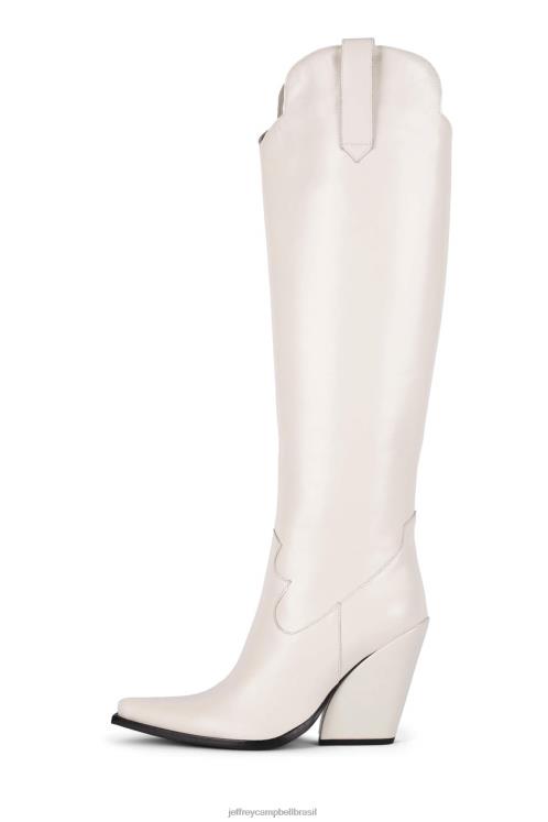 Jeffrey Campbell mulheres B0VBD915 marfim botas ocidentais amiga