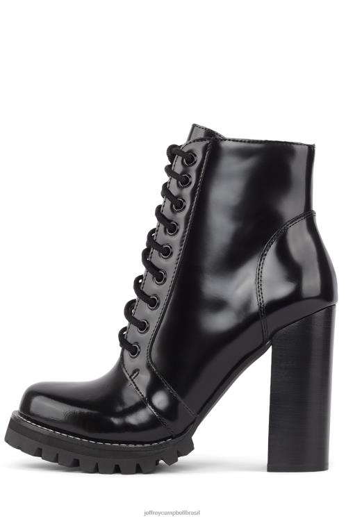Jeffrey Campbell mulheres B0VBD299 caixa preta botas de tornozelo legião