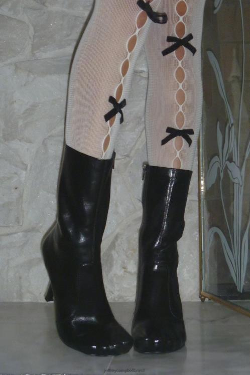 Jeffrey Campbell mulheres B0VBD319 bege botas de tornozelo visionário