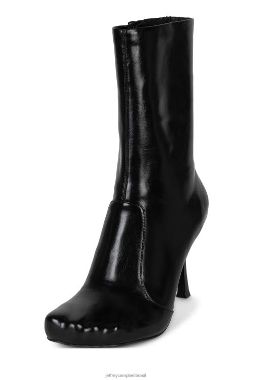Jeffrey Campbell mulheres B0VBD321 preto botas de tornozelo visionário