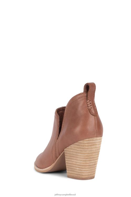 Jeffrey Campbell mulheres B0VBD323 bronzeado botas de tornozelo rosalee
