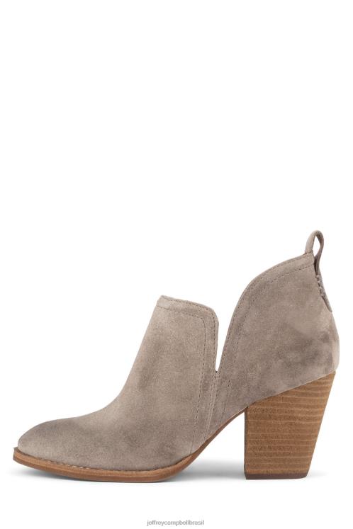 Jeffrey Campbell mulheres B0VBD337 camurça taupe botas de tornozelo rosalee