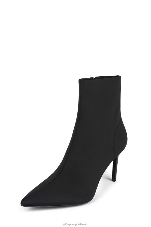 Jeffrey Campbell mulheres B0VBD340 neoprene preto botas de tornozelo nixie