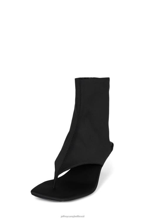 Jeffrey Campbell mulheres B0VBD345 neoprene preto botas de tornozelo confiante