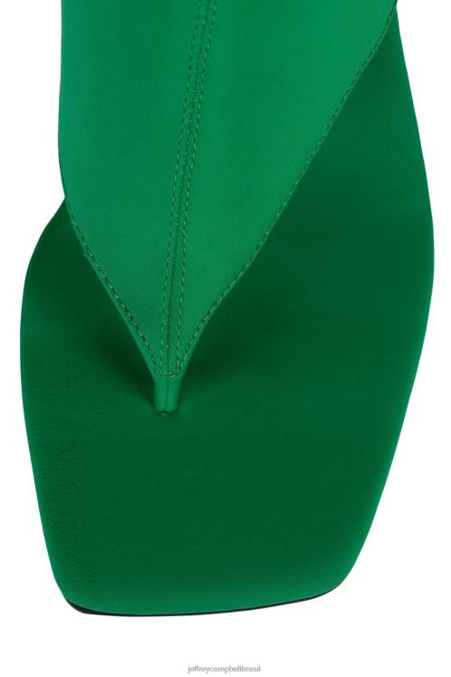 Jeffrey Campbell mulheres B0VBD346 neoprene verde botas de tornozelo confiante