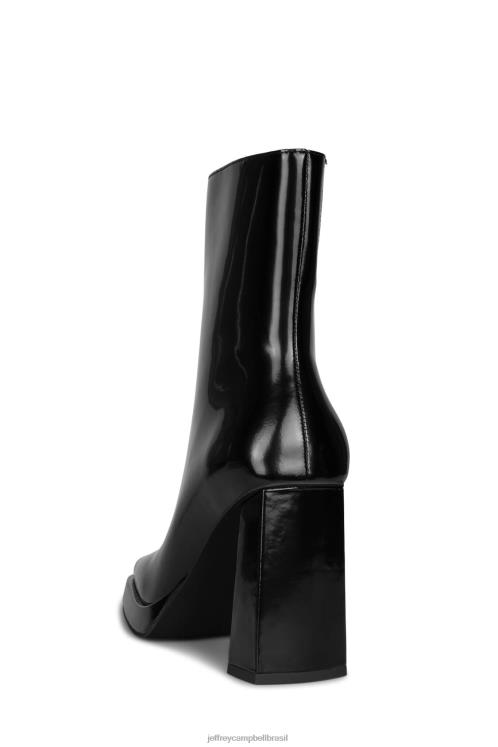 Jeffrey Campbell mulheres B0VBD360 caixa preta botas de tornozelo maximal-lo