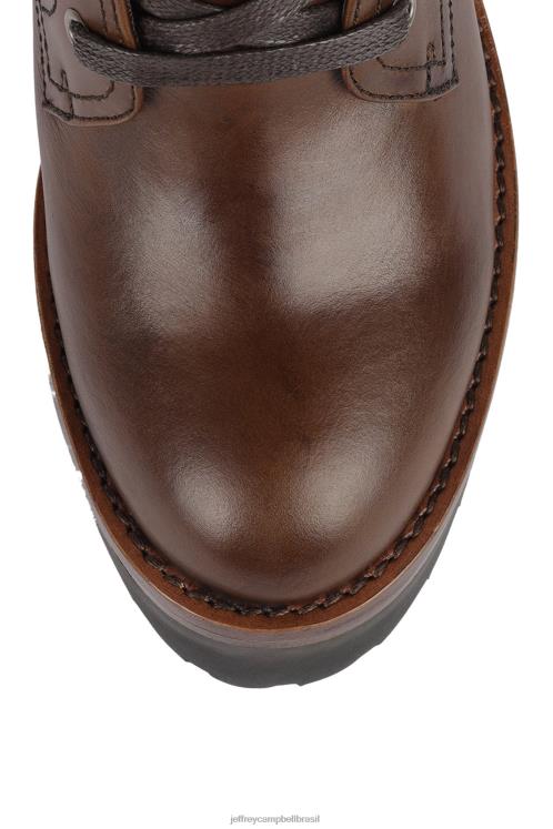 Jeffrey Campbell mulheres B0VBD384 marrom botas de tornozelo necrófago2