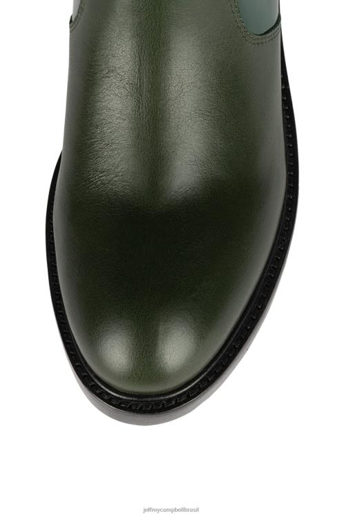Jeffrey Campbell mulheres B0VBD409 verde multi botas de tornozelo edmond-oi